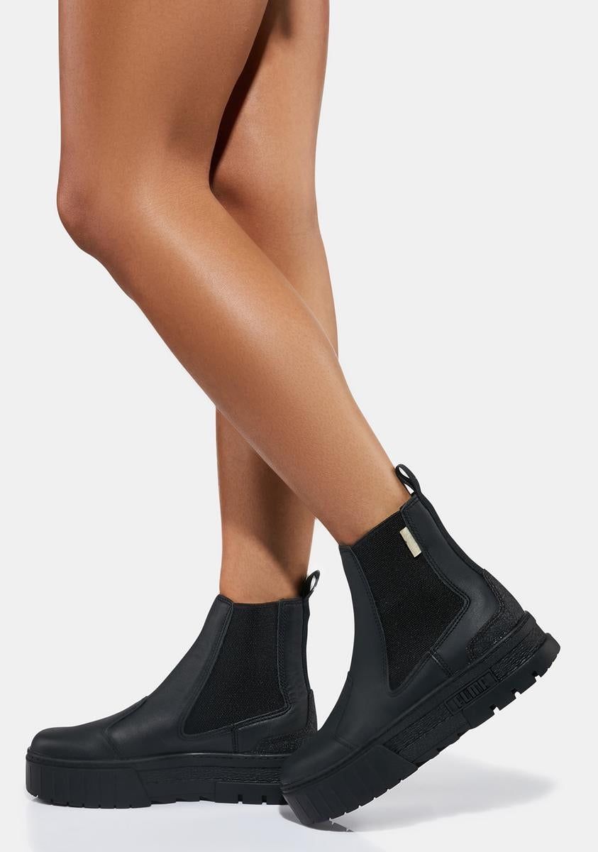 PUMA Mayze Chelsea Platform Boots