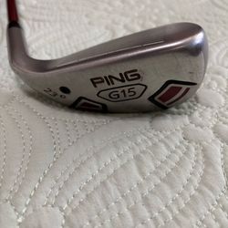 Left Handed Ping G15, 23 Degree Hybrid.