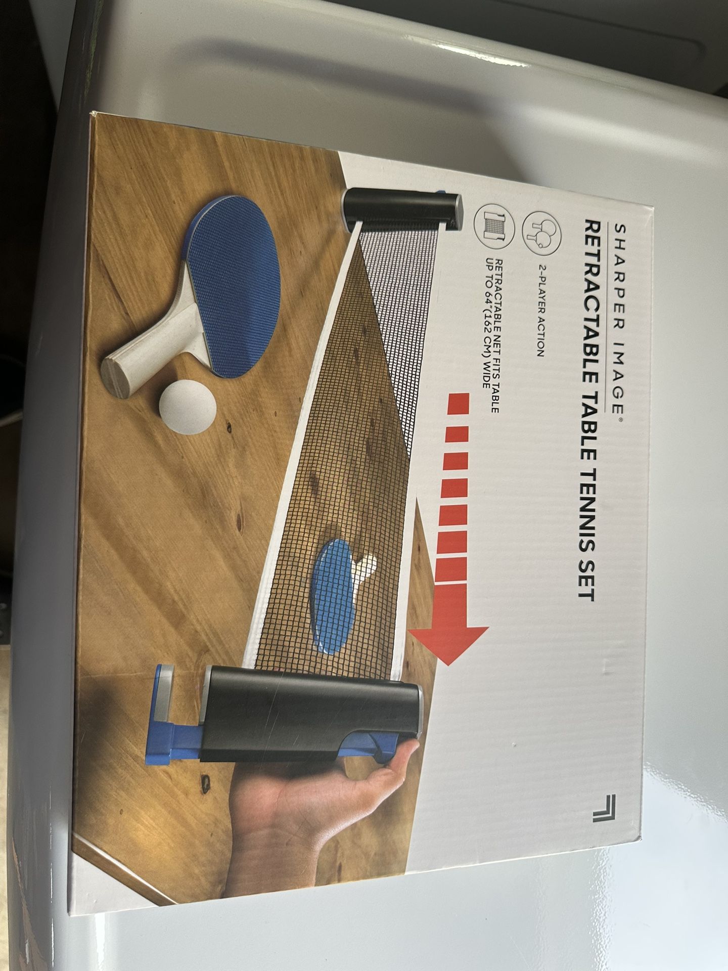 new retractable table tennis set
