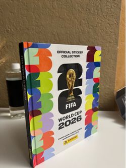 Hardcover 2026 World Cup Panini Sticker Album