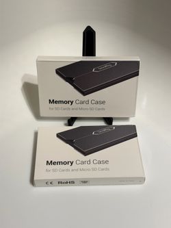 Unopened - (2) SMALLRIG Memory Card Case Holder SD/Micro SD