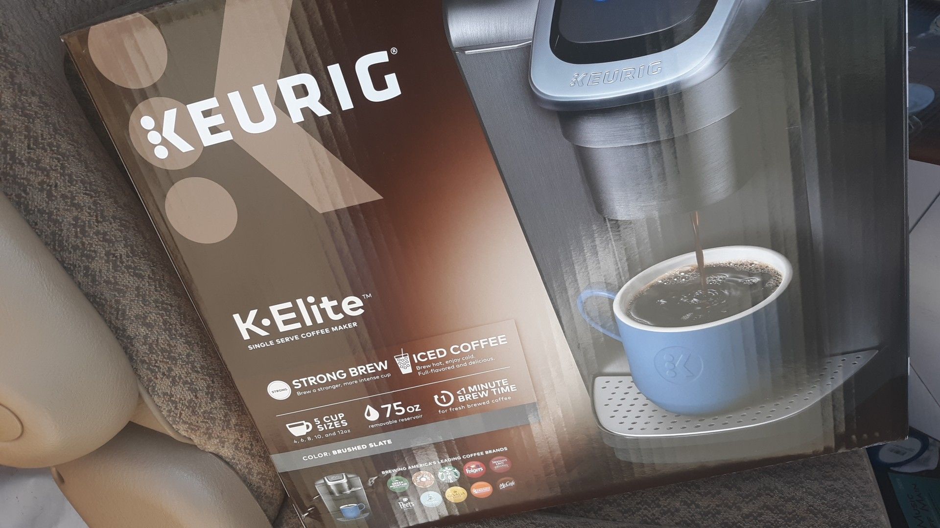 Brand new never used keurig k-elite