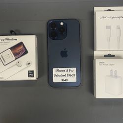 iPhone 15 Pro Unlocked 256GB