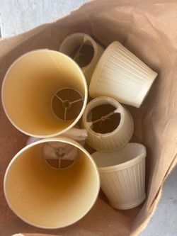 Lot of Small Clip-On Lamp Shades