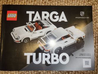 LEGO Porsche 911 Targa & Turbo complete set with manual