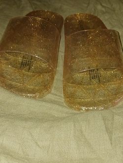 Sparkly Gold Sandals