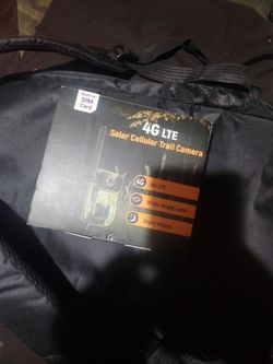 4G LTE  Solar cellular Trail Camera