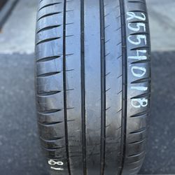 255-40-18 Michelin Pilot Sport 4 s