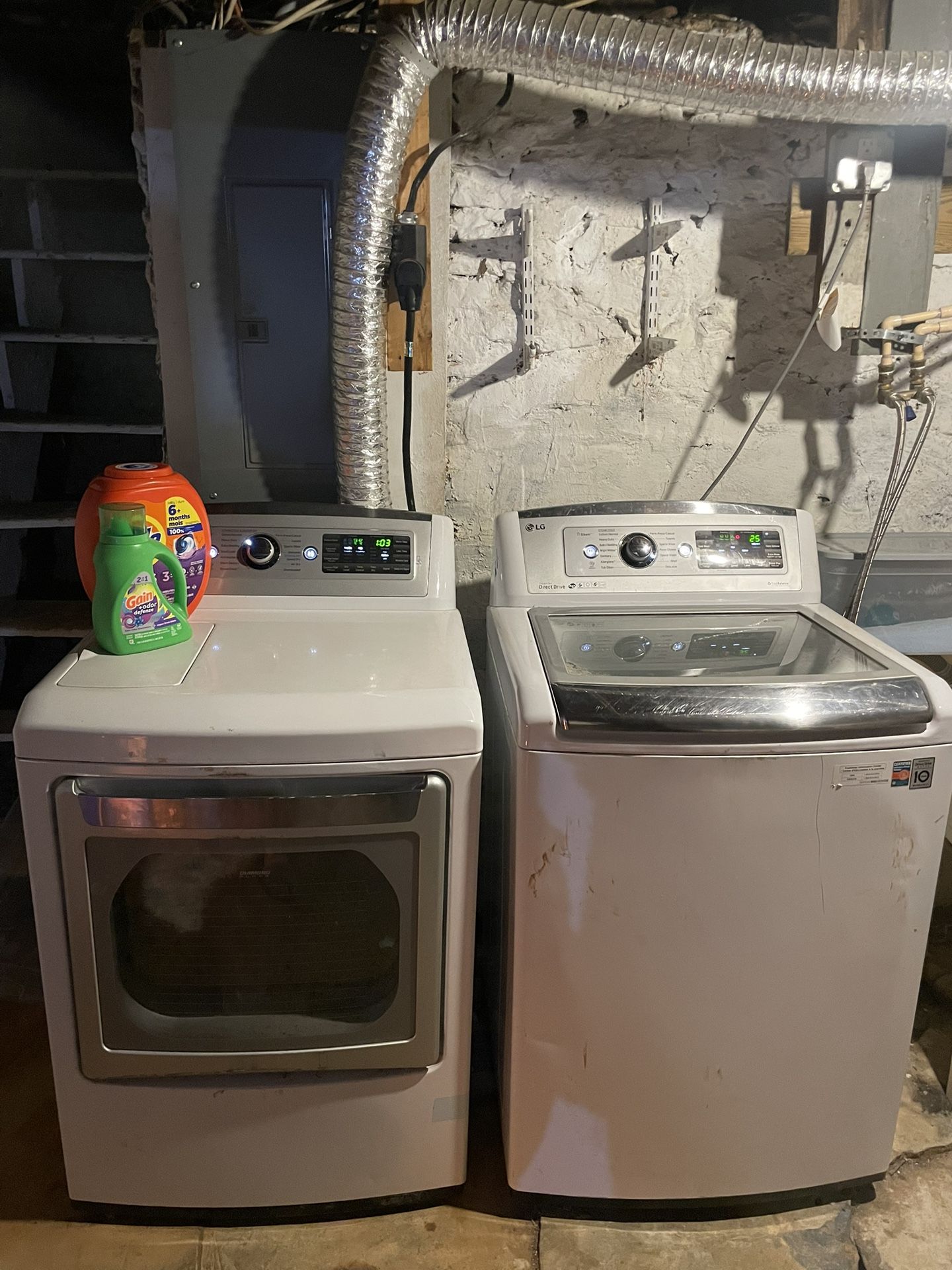 Washer And Dryer Set