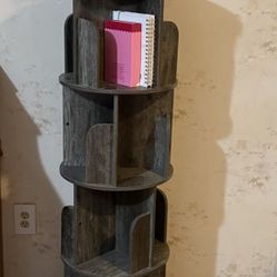 Turning Book Shelf/Swivel Shelf 