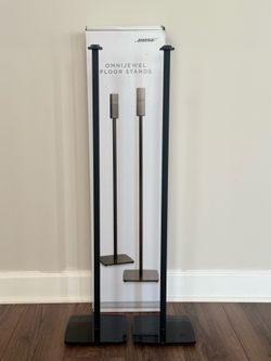 Bose OmniJewel™ floorstands for speakers - Black
