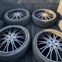 20” velocity Rims.