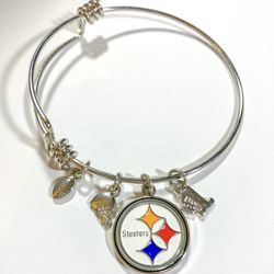 Steelers Charm Bracelet 