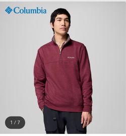 Men's Columbia 1/4 Zip Pullover Sweatshirt - Size Medium NWOT