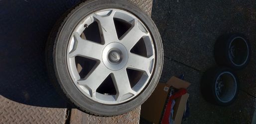Audi rims and tires