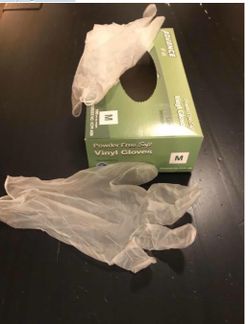 Vinyl gloves small size