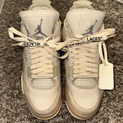 Off White Sail Jordan 4