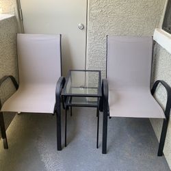 Patio Set 2chairs+ Table
