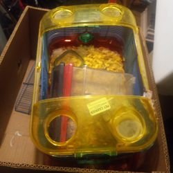 Hamster Cage And Extras