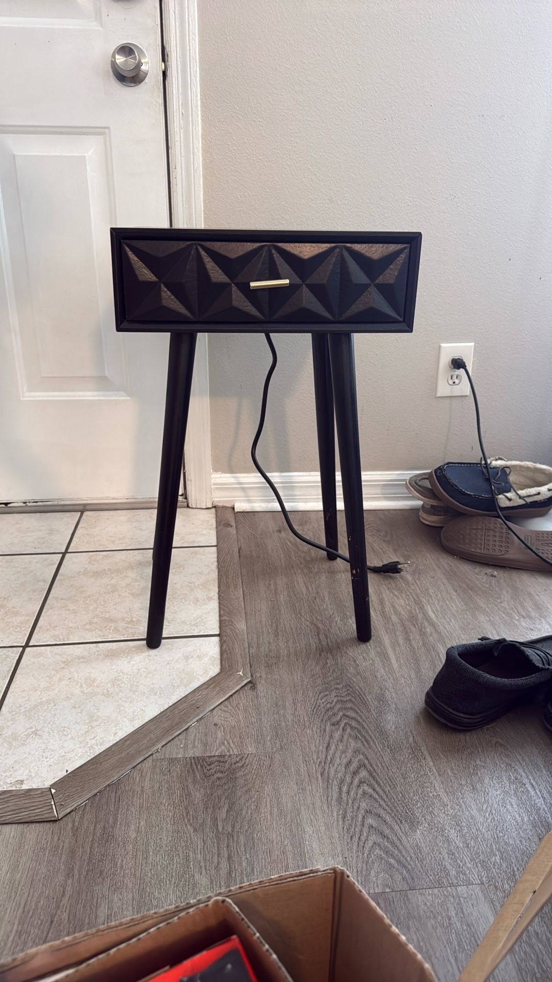 Wood Side Table