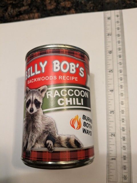 Gag Gift Raccoon Chili π