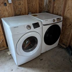 Samsung Washer And Dryer, Stackable With Parts