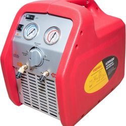 Oil - less Portable Refrigerant Recovery Machine for Both Liquid and Vapor Refrigerant ( 3 / 4HP Single Cylinder )
