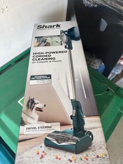 Shark Vacuum in the box