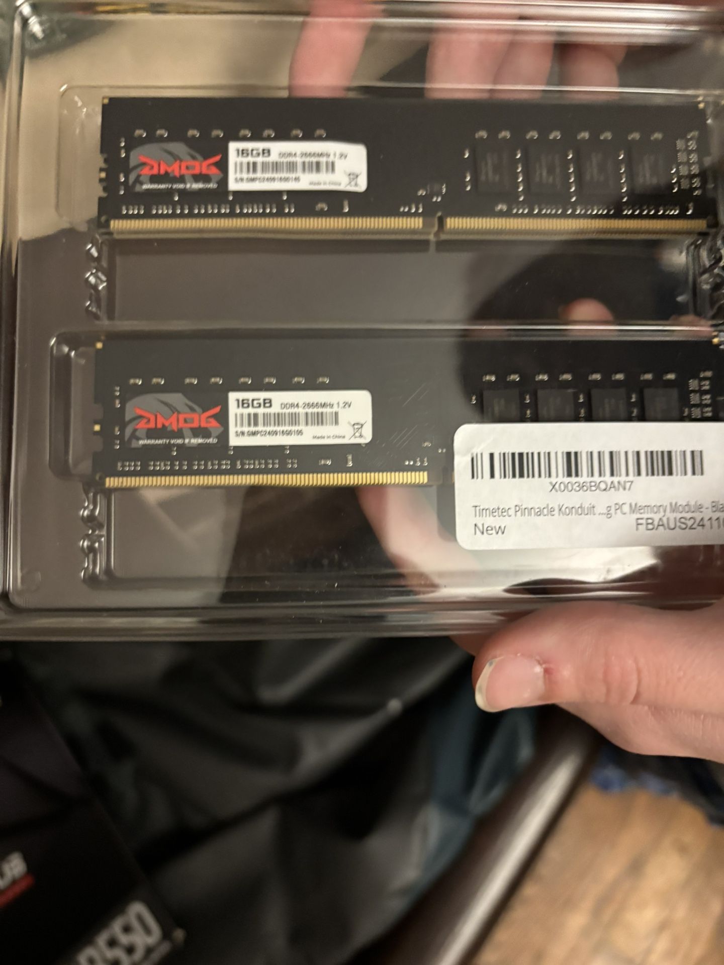 4 sticks of ddr4 16 gb ram 2666mhz