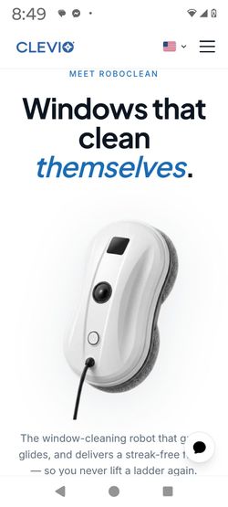 CLEVI  Roboclean The window-cleaning robot that grips, glides, and delivers a streak-free finish