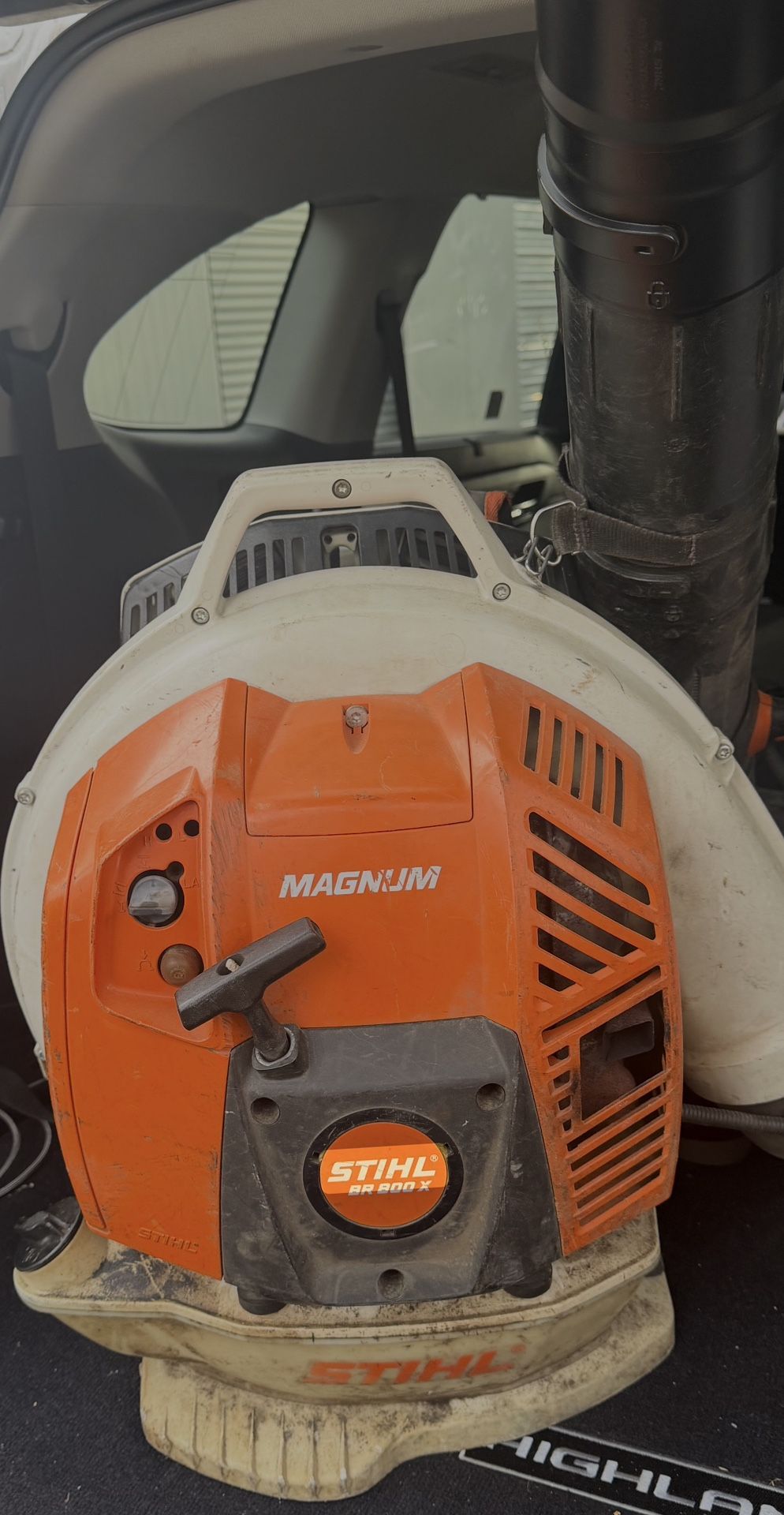 Br800x Leafblower Works Very Good No Issues