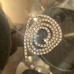 Iced Out Tennis Chain