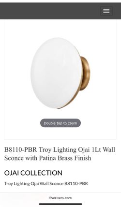 Troy lighting Wall Scones