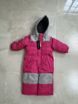 Toddler Girl, Size 18 Month New Weather Tamer One Piece Snowsuit