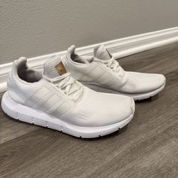 Adidas Women’s Swift Run White Sneakers