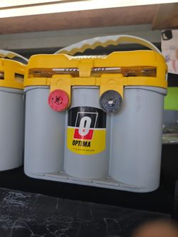 OPTIMA Batteries OPT8014-045 8014-045 D34/78 YellowTop Dual Purpose car truck Battery. Bateria Para Carro Camioneta

PRICE IS FIRM. Optima yellow top 