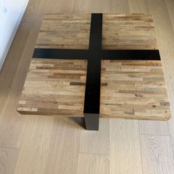 Crate & Barrel Segura Reclaimed Wood Coffee Table