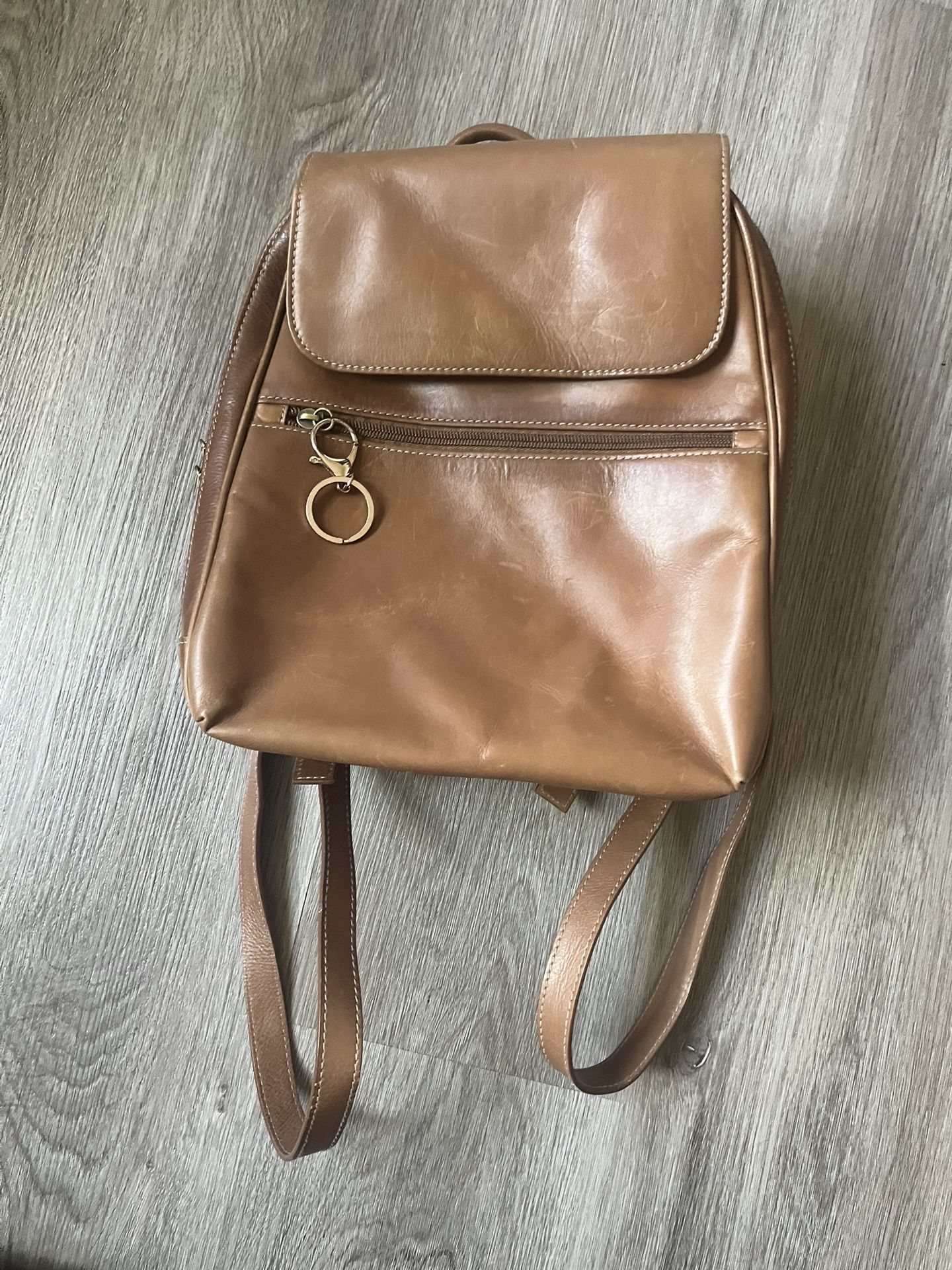 Leather Backpack