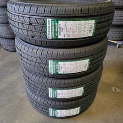 225 65 17 NEW TIRES RAV4 CRV HIGHLANDER CARAVAN JOURNEY ROUGE EQUINOX 