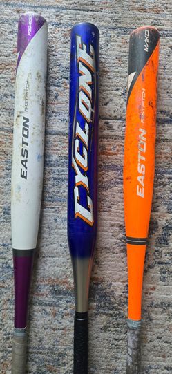 Lot of 3 Easton Fastpitch Softball Bats