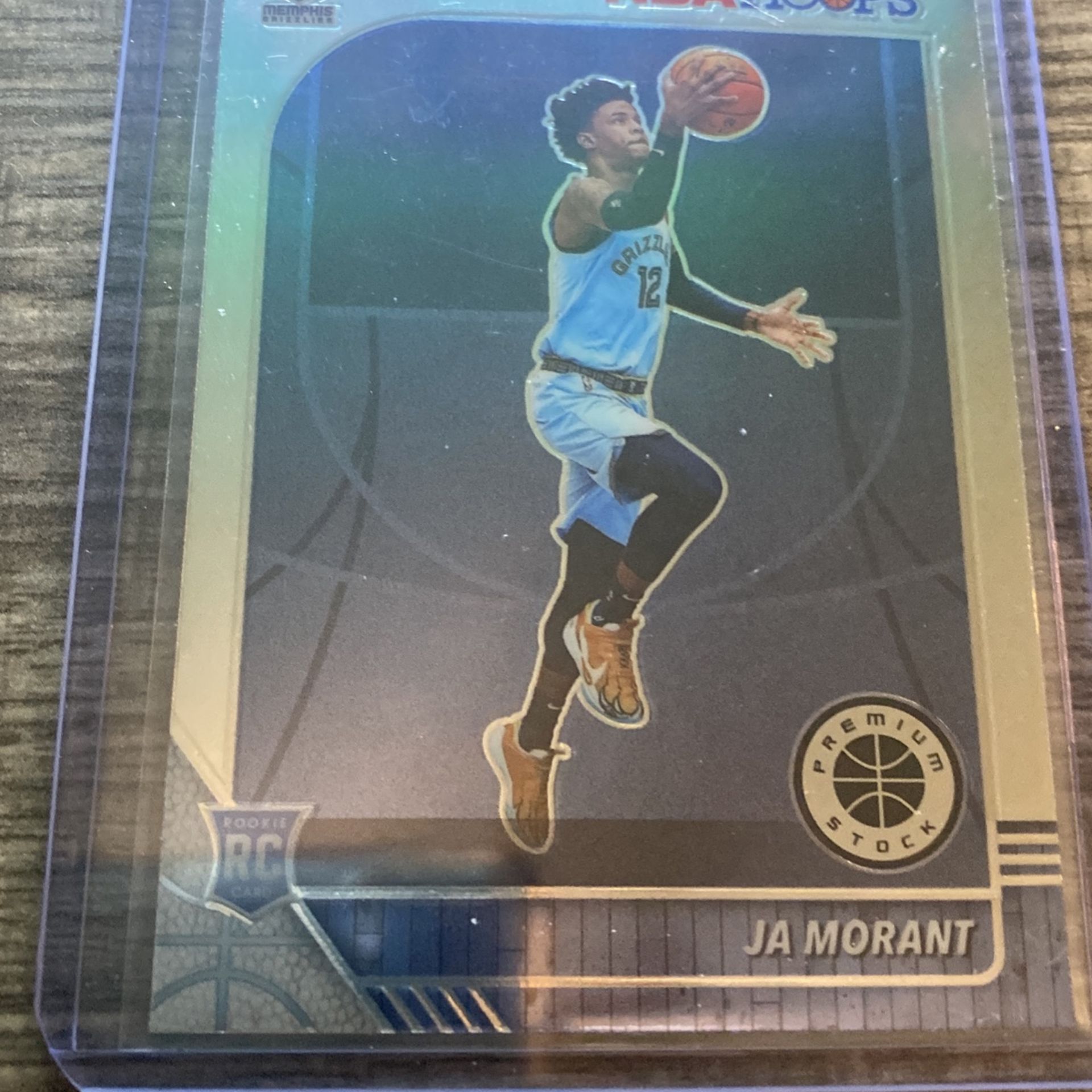 2019-20 NBA Hoops Premium Stock Ja Morant RC #259