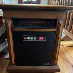 Duraflame Electric Heater with Classic Wooden Design