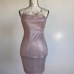 Small Sparkling Party Dress Small/Vestido Small Brilloso ,De Fiesta