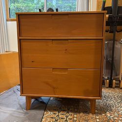 Solid Wood Small 3 Drawer Dresser