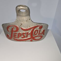 Vintage Pepsi Cola Starr X Wall Bottle Opener
