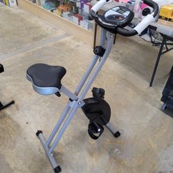 Fold up space saver exercise bike

$100 FIRM