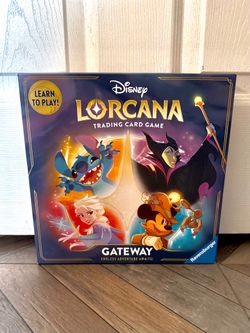 Disney Lorcana Gateway (Brand New) - Trading Card Starter Pack