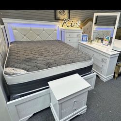 Brand New Complete Bedroom Set With Orthopedic Mattress For $499!!!