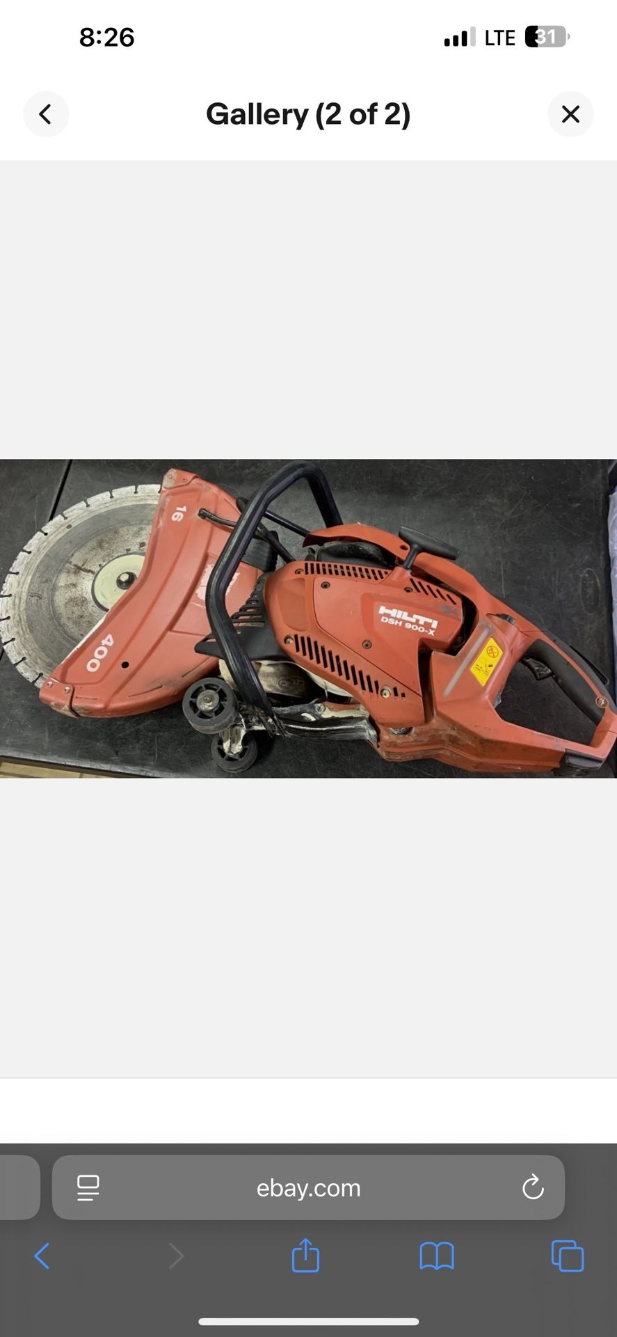 Hilti 16 “ Hand Saw
