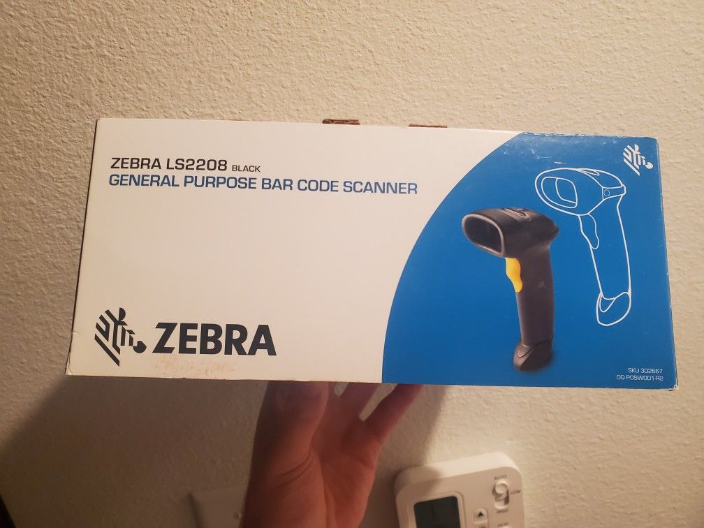 BRAND NEW Zebra LS2208 Scanner